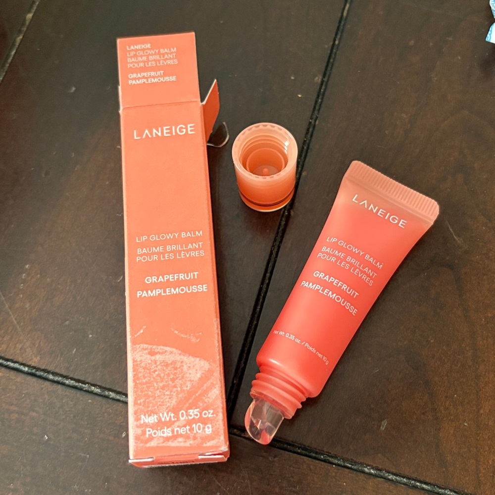 LANEIGE Grapefruit Lip Glowy Balm. BNIB
